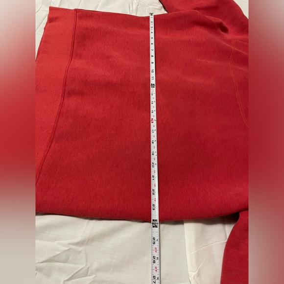 Red Nike Tech fleece full zip hoodie - Picture 3 of 5